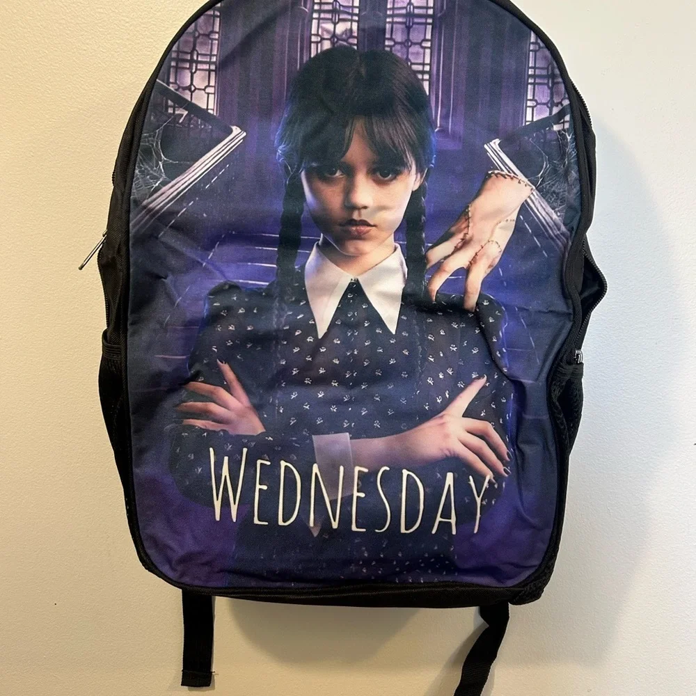 Wednesday Addams Backpack Set - Picture 2 of 5